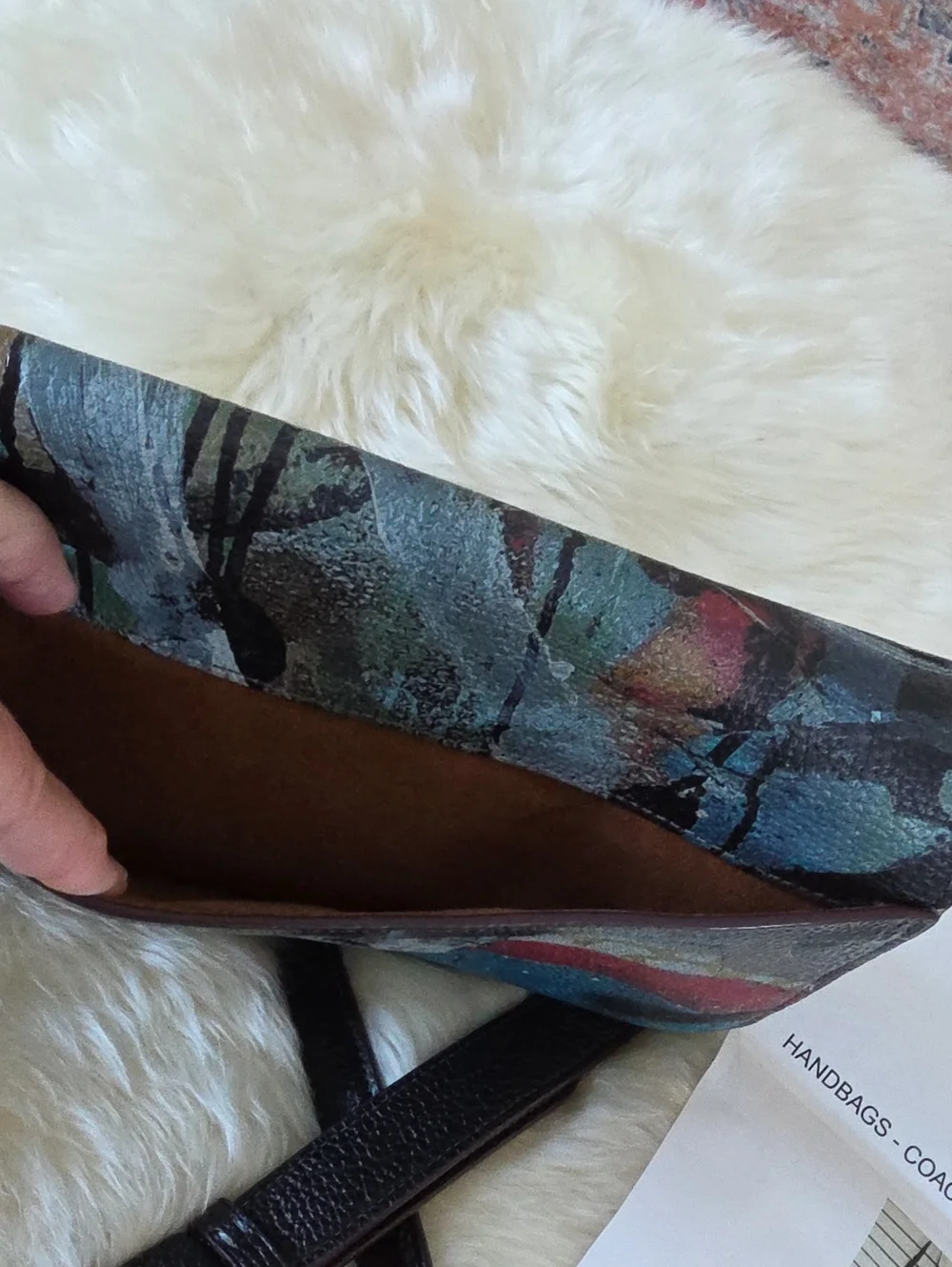 Fantastic Rare Coach X Mint + Serf Morgan Crossbody Bag 🖤🩶❤️🎁